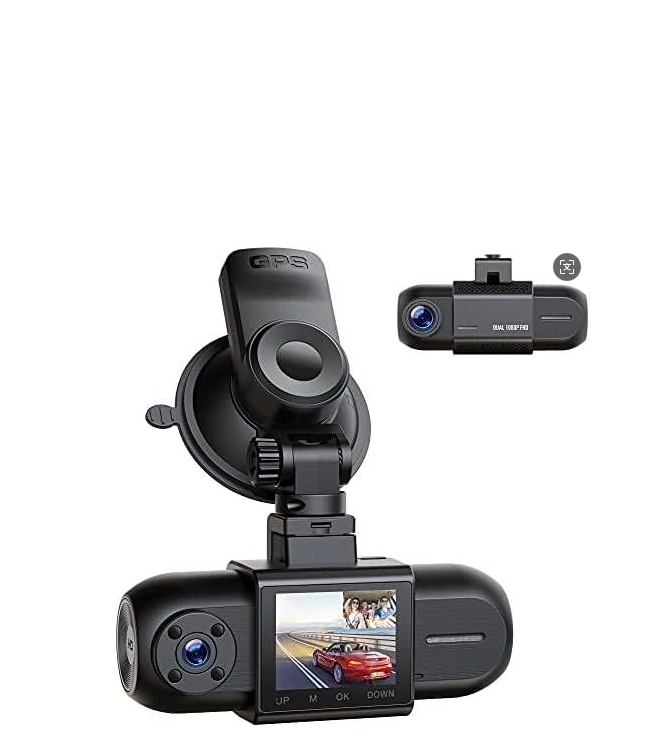 US: C310CAXXXX,Dual Dash Cam Front and Inside, Dash Camera for Cars with Audio Recording,Dashcam with GPS,IR Night Vision,WDR,Loop Recording,G-Sensor,Parking Mode for All Drivers