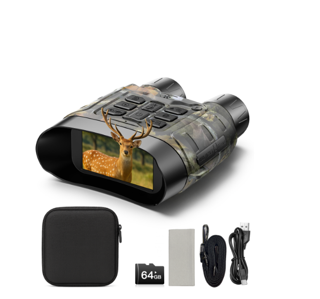 US: NV03, Night Vision Goggles, 112 MP + 4K UHD, 18X Zoom, 5000mAh Battery, 64GB Card Included, 1968ft Viewing Range