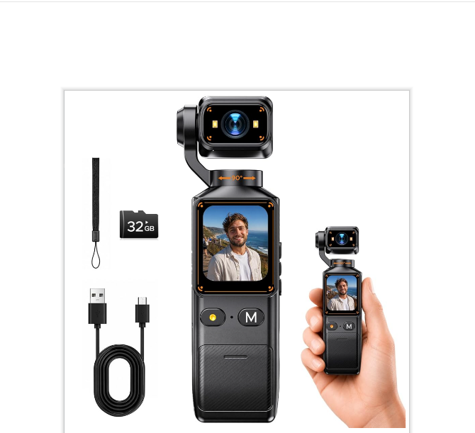 CA: AC32XAXXXX, Pocket Camera with 32GB SD Card