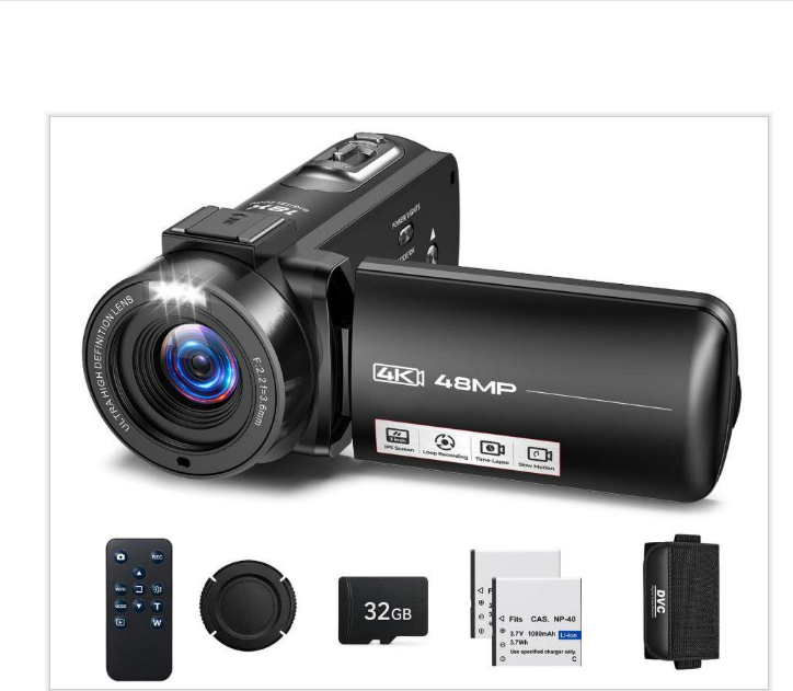 CA: AC31XAXXXX,Camcorder Video Camera 4K 48MP Vlogging Camera