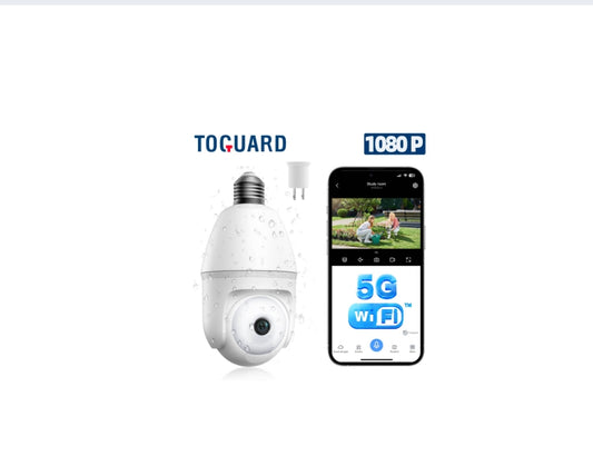 US: [Only for Walmart] SC47XXXXUS, Toguard SC47 5G/2.4G WiFi Light Bulb Security Camera Outdoor Indoor PTZ 1080P Wireless Dome Surveillance Camera