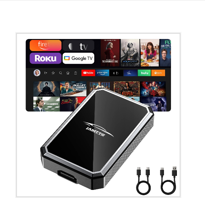 US: RC25XXLDXX, 2-IN-1 Car TV Mate Pro – Wireless CarPlay Adapter with HDMI Input for TV Stick, Switch to Watch TV on Car Screen Compatible with Wired CarPlay Touchscreen Cars（2016-2025）