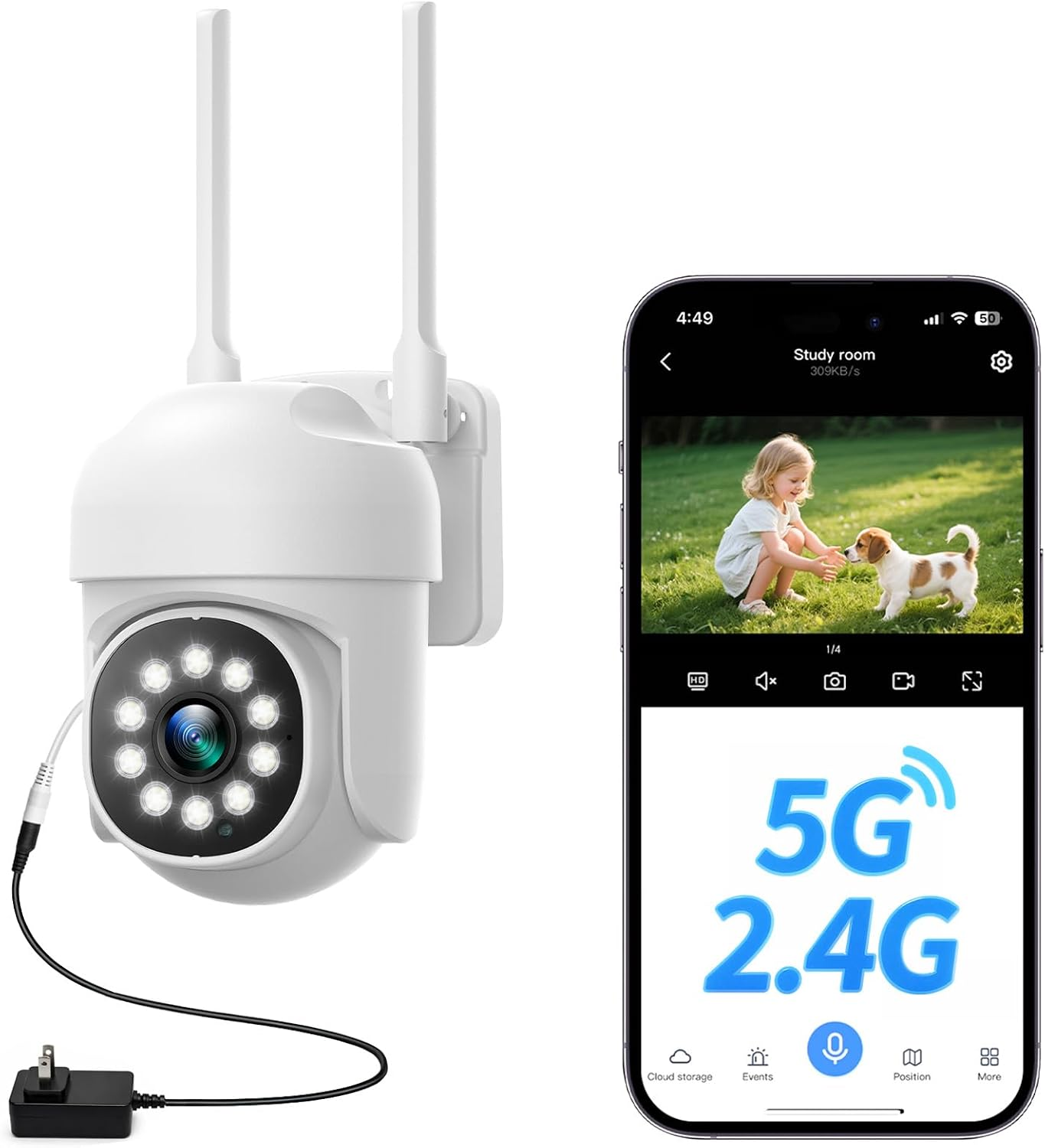 DE: BC1096,CAMCAMP überwachungskamera aussen wlan