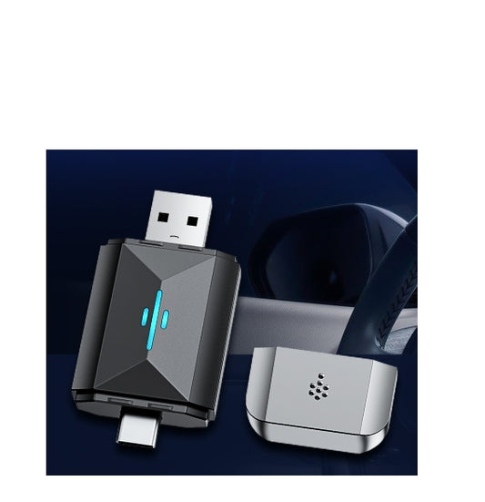 DE: RC22XXXXXX, Wireless CarPlay Adapter für Wired Carplay -Android Auto Adapter 2-in-1, 5GHz WiFi Unterstützung OTA, Typ-C/USB Plug & Play, kabelgebundenes Fahrzeuge ab Baujahr 2016+