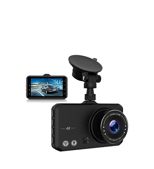 CA: DC10#64GTF2-T, Dash Cam Front with 64G SD Card,4K Dashcam,170°Wide Angle Dashcams for Cars with Night Vision Camera,3'' Front Camera for Car with G-Sensor Parking Monitor Loop Recording
