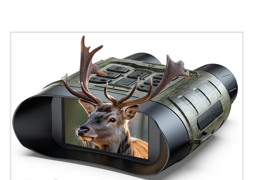 DE: NV01AAXXXX, Night Vision Goggles, 112 MP + 4K UHD, 12X Zoom, 5000mAh Battery, 64GB Card Included, 1500ft Viewing Range