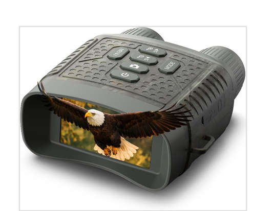 DE: NV02XBXXXX,"4K 48MP Nachtsichtgerät mit 10X Digitalzoom, 5000mAh Akku und Nachtsicht bis zu 400m – Für Jugendliche, Erwachsene, Camping, Tierbeobachtung und als Geschenk für Männer & Väter "