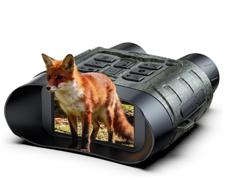 DE: NV01XEXXXX, "Nachtsichtgerät 112MP 4K mit 12X Digitalzoom & 5000mAh Wiederaufladbarer Akku, Nachtsichtgerät Jagd mit Infrarot-Sicht – 400m Reichweite, 64GB TF-Karte, Ideal für Camping & Sicherheit "