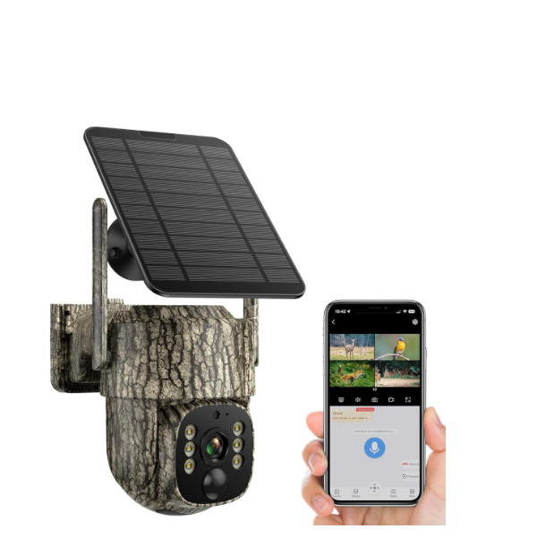 US: TC36,Trail Camera, 4G LTE Cellular Trail Camera with Built-in SIM Card 2.5K HD Live Streaming Solar Panel 4 Area in 1 Screen Night Vision Motion Activated Game Camera for Hunting & Outdoor