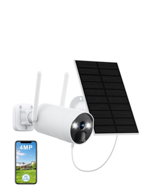 US: SC17, 4MP Solar ourdoor camera wifi wireless connection