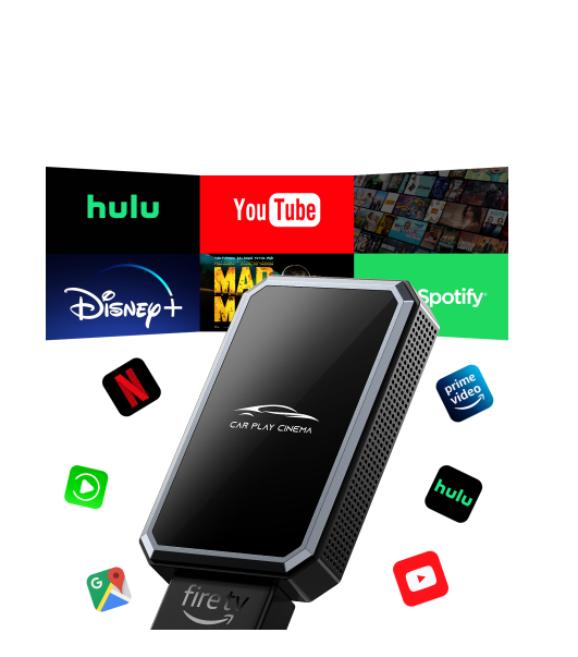 FR:  RC25XXXDXX,Car TV Mate, Adaptateur Carplay sans Fil, OEM Fire TV/Console de Jeu, Multimédia HDMI,Plug+Play, iOS 10+, Type-C/USB
