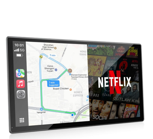 FR:  RC30XAXDXX,9" Écran Auto avec Netflix Youtube Compatible CarPlay & Android Auto, Pratique Caméra de Recul 1080P + Navigation Siri/G00gle Assistant Mise à Niveau OTA iOS 10+ / Android 11+