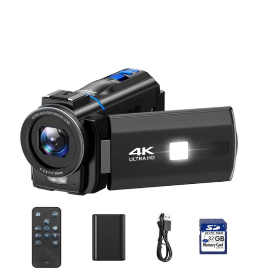 US: AC11AAXXXX,Video Camera Camcorder 4K 30fps 48MP with IR Night Vision