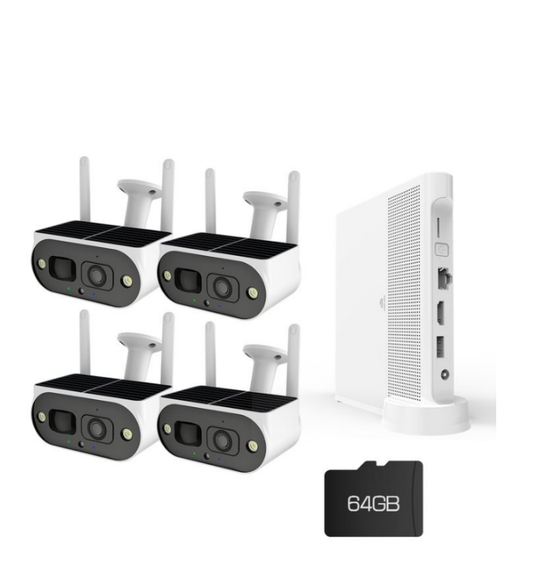 US: [Only for Walmart] SC51XBHAUS, SC51 4MP Solar Security camera System