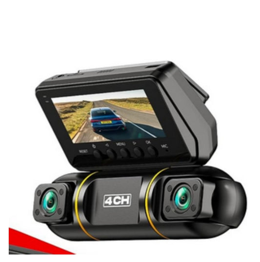 US:  DC21, 4 Channel Dash Cam Front and Rear Inside, 1080P FHD 360°Dash Camera for Cars Left Right