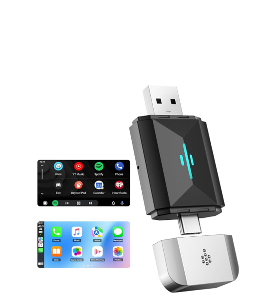 UK: RC22XXXXXX, 2-in-1 Wireless CarPlay Adapter