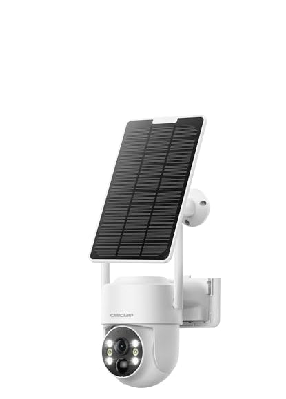 US: BC1027, 2K PTZ Wireless Solar Security Camera Outdoor for Solar Powered Home Security Camera Wireless System, No WiFi Need, Color Night Vision PIR Motion Detection App Alert 2-Way Talk IP66 Waterproof