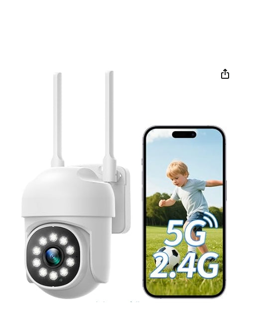 US: BC894, wireless security camera, ptz control via app
