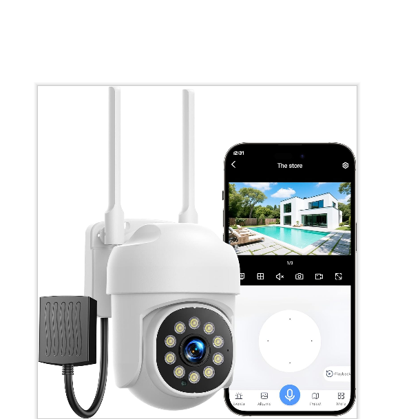 US: BC1110,Wireless Security Camera System, Motion Detection, Audible and Visual Alarms and Full Color Night Vision. Plug-in Power Supply, 7/24 Hour Camera System (1-Pcs Without NVR Systems)