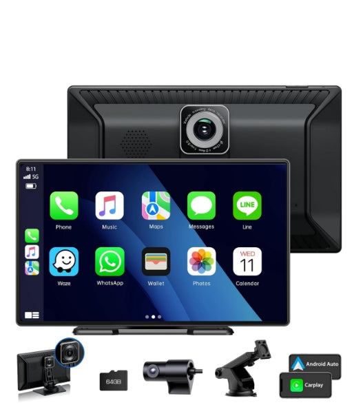 US: RC07CH,9" IPS Wireless Car Stereo with Apple Carplay