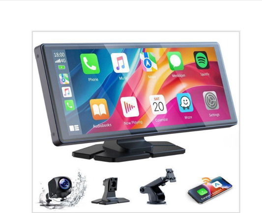 FR: [Only for cdiscount]  RC16CAXDXX, 10'' Autoradio Carplay sans Fil Android Auto écran Tactile Mirror Link GPS avec Caméra de recul 1080P